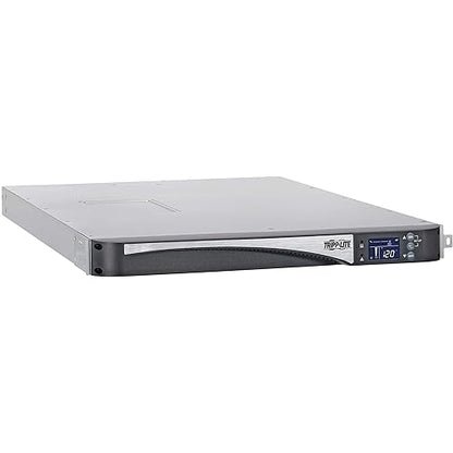 Tripp Lite Double-Conversion Smart Online UPS, 120V 1500VA 1440W, 5 NEMA 5-15R Outlets, Network Card Slot, LCD Status Screen, Expandable Battery, USB, DB9, 1U Rack Mount, 2-Year Warranty (SU1500LCD1U) 1500VA / 1U Standard UPS