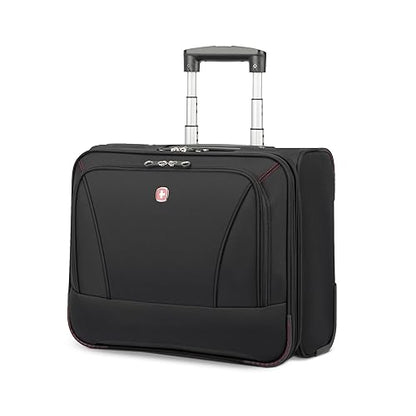 SWISSGEAR SWA0970 International Carry-On Wheeled Business Case - Holds Up to 15.6-Inch Laptop, , Black