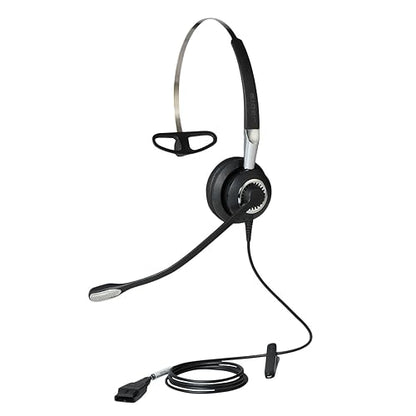 Jabra 2400 II QD Mono NC 3-in-1 Wideband Wired Headset - Black