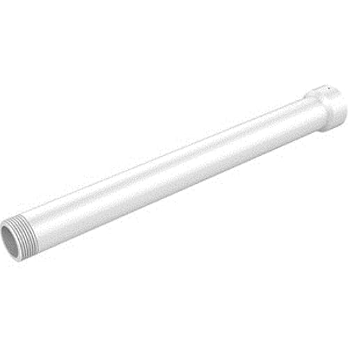 Hikvision CPMPE Hikvision Alumium Alloy Ceiling Pendant Mount Bracket for Ptz Dome Camera, Extension Pipe, 1-1/2" Diameter, 19" Length, White