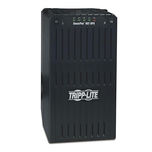 Tripp Lite SMART3000NET 3000VA 2400W UPS Smart Tower AVR 120V XL DB9 for Servers, 8 Outlets