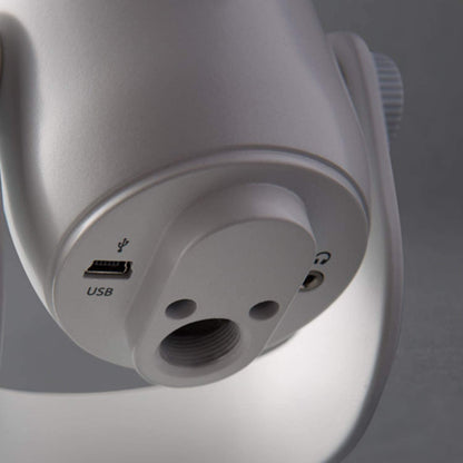 Logitech for Creators Blue Yeti USB Microphone for PC, Podcast, Gaming, Streaming, Studio, Computer Mic - Whiteout