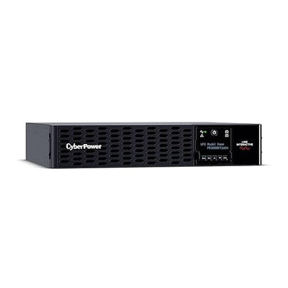 CyberPower PR3000RT2UCN Smart App Sinewave UPS System, 3000VA/3000W, 8 Outlets, 2U Rack/Tower, AVR, RMCARD205 Pre-Installed, Built-in Cloud Monitoring Network Card 3000VA