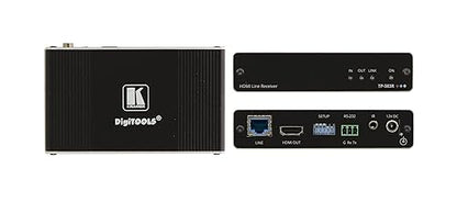 KRAMER/HIGH Performance HD T-Base RECEPTOR / 4K / HDMI/TP-583R KRAMER 4K HDR HDMI Receiver with RS-232 & IR Over Long-Reach HDBASET - TP-583R (50-80024090)