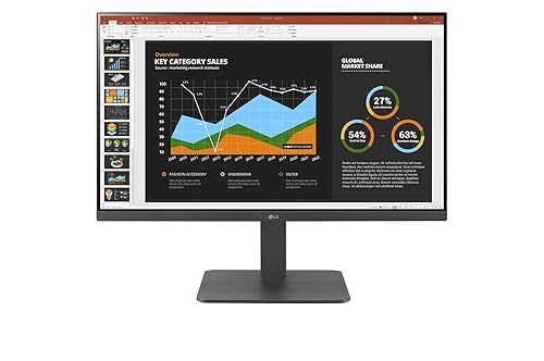 LG 27BR650B-C 27" Class Full HD LCD Monitor - 16:9 - 27" Viewable - In-plane Switching (IPS) Technology - 1920 x 1080 - Speakers - HDMI - DisplayPort