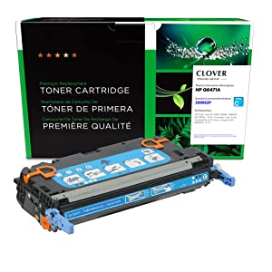Clover imaging group Clover Remanufactured Toner Cartridge for HP 502A Q6471A | Cyan 4,000 Cyan
