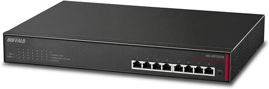 BUFFALO Multi-Gigabit 8 Port Business Switch (BS-MP2008)