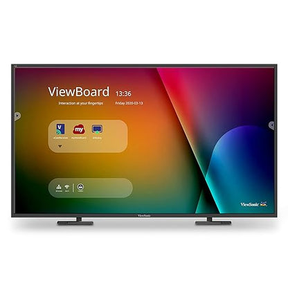 ViewSonic IFP4320 43 Inch ViewBoard 4K Interactive Flat Panel Display with in-Cell Touch and HDMI, DisplayPort, 60W Powered USB-C Inputs