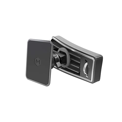 Mighty Mount Magnetic Phone Holder for Car - Magnetic Air Vent Phone Mount, 360 Adjustable Hands-Free Car Phone Holder Ultra Strong Magnets, Phone Mount for Car Compatible with iPhone and Android Air Vent Mount