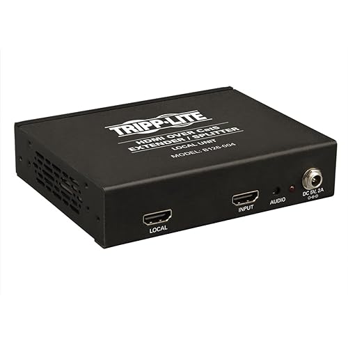 Tripp Lite B126-004 4-Port HDMI Over Cat5 Extender/Splitter TAA/GSA (Black ) 4 Port Transmitter