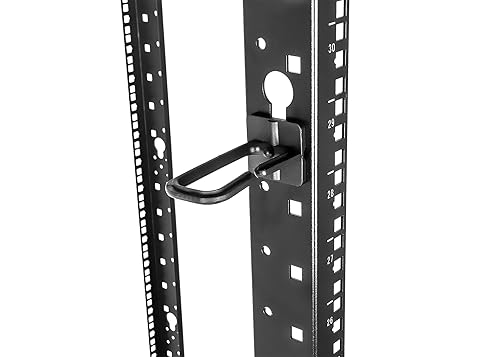 Intellinet 45U 19" 4 Post Open Frame Server Wall Mount Rack - Flatpacked, Antistatic Powder Coated Steel – for IT Network Equipment & AV Devices – 3 Yr Mfg Warranty – 716406 45U 4 Post - Flatpacked