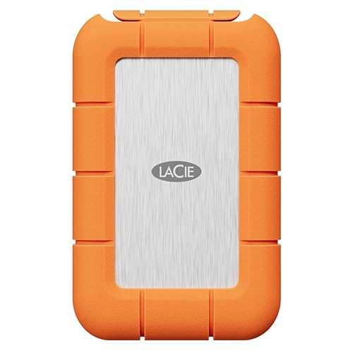 LaCie Rugged SSD4 1TB External SSD - USB 40Gbps IP54-rated (STND1000400) 1TB Rugged SSD4