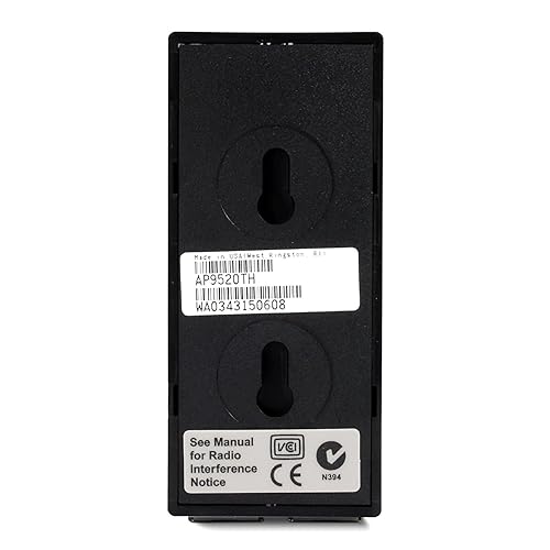 APC by Schneider Electric Wired, Sensor, NetBotz, Temperature & Humidity Display - Black