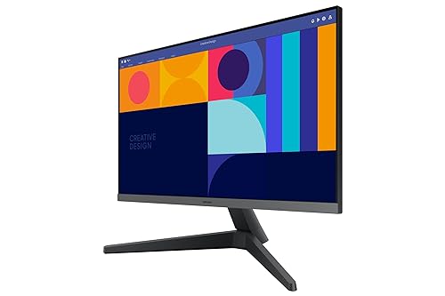 Samsung 24-inch Flat Screen IPS Monitor 4ms 100Hz Eye-Saver Mode with Freesync (LS24C330GANXZA)- [Canada Version]