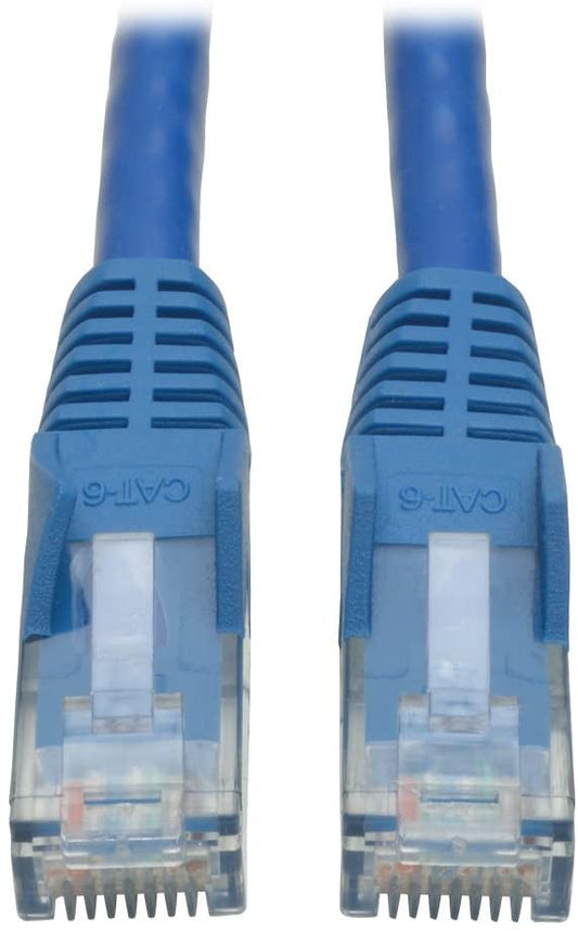 Tripp Lite Cat6 Gigabit Snagless Molded Patch Cable (RJ45 M/M) - Blue, 3-ft.(N201-003-BL) 3-ft. Blue