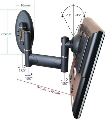 Premier Mounts 15 to 37 Swingout Arm