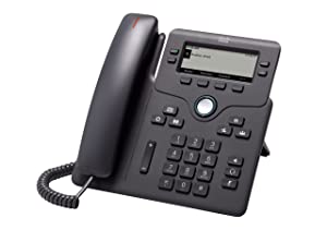 Cisco IP Phone 6841 with Multi-Platform Phone Firmware, 3.5-inch Grayscale Display, Regional Power Adapter Included, 4 SIP Registrations (CP-6841-3PW-NA-K9=)