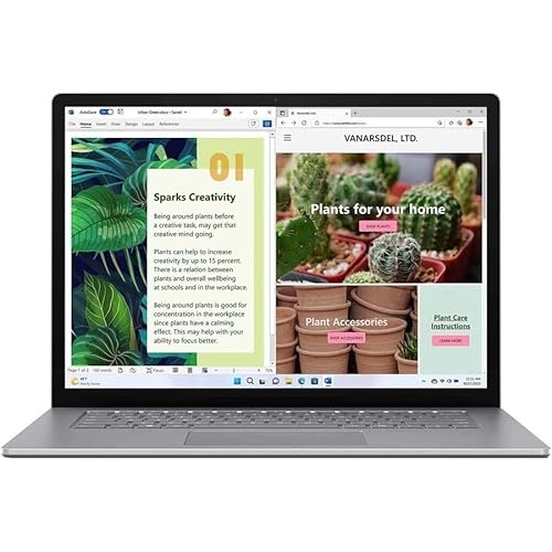 Microsoft Surface Laptop 5 15IN I7/16/512 WIN10 Platinum