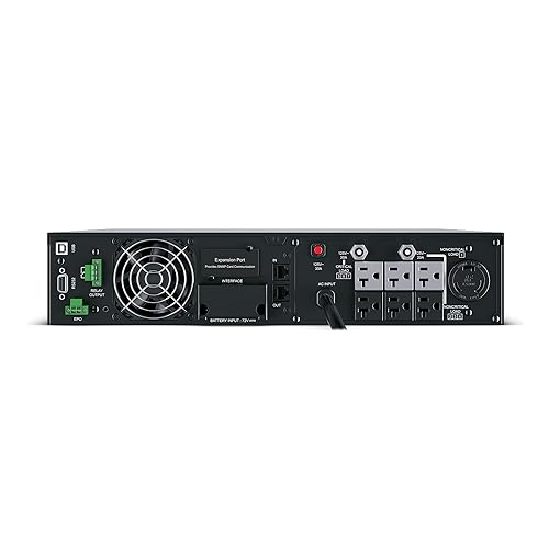 CyberPower OL3000RTXL2U Smart App Online UPS System, 3000VA/2700W, 7 Outlets, 2U Rack/Tower Standard 3000VA