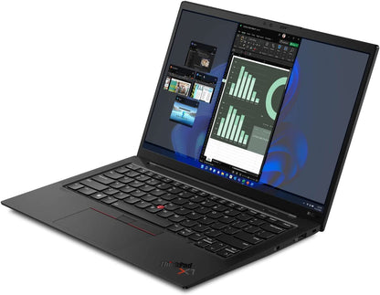Lenovo ThinkPad X1 Carbon Gen 10 Intel Core i7-1260P, 12C, 14" WUXGA (1920x1200) Low Power IPS 400nits Anti-Glare, Touch, 16GB RAM, 2TB NVMe SSD, Backlit KYB Fingerprint Reader, Win11 Pro