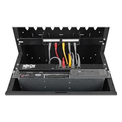 Tripp Lite SRWF16U38 16U Low Profile Vertical Rack Enclosure Server Cabinet Wall Mount 16U, 35 Deep