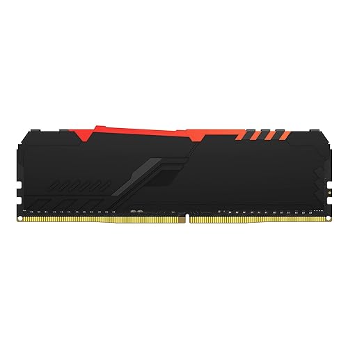 Kingston FURY Beast RGB 16GB 3600MHz DDR4 CL18 Desktop Memory Single Stick KF436C18BBA/16
