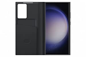 Samsung Smart Clear View Wallet Case Black for Samsung Diamond 6.8