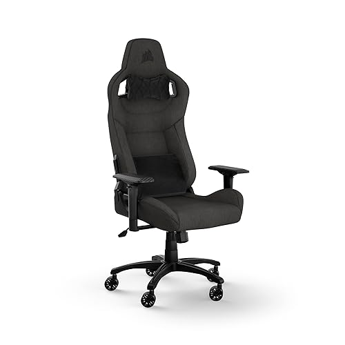 Corsair T3 Rush (2023) Gaming Chair, One Size, Charcoal