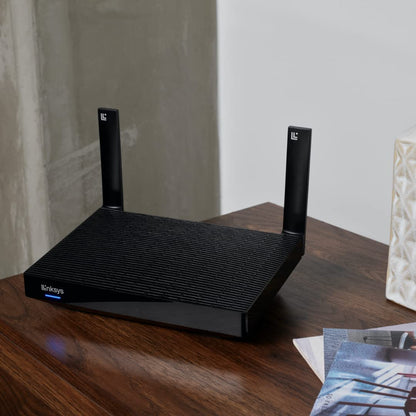Linksys Mesh WiFi 6 Router, (Hydra Pro 6, 2700 ft, 30+ Devices, 5.4 Gbps) - WiFi Router &amp; Extender Replacement - MR5500-CA