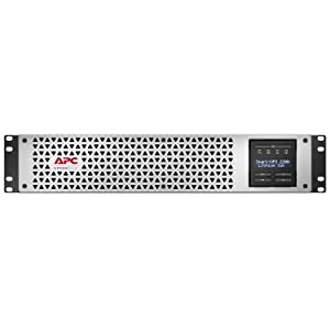 APC 2200VA Lithium Ion UPS, SMTL2200RM2UCNC, Pure Sine Wave Rackmount UPS with Network Management Card, 120V Uninterruptible Power Supply 2200VA Includes NMC UPS