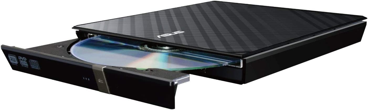 Asus 8X External Slim DVD+/-RW Drive SDRW-08D2S-U - Retail (Black)