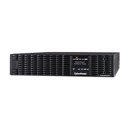 CyberPower OL3000RTXL2UN Smart App Online UPS System, 3000VA/2700W, 7 Outlets, 2U Rack/Tower + Pre-Installed SNMP Card Network Card 3000VA