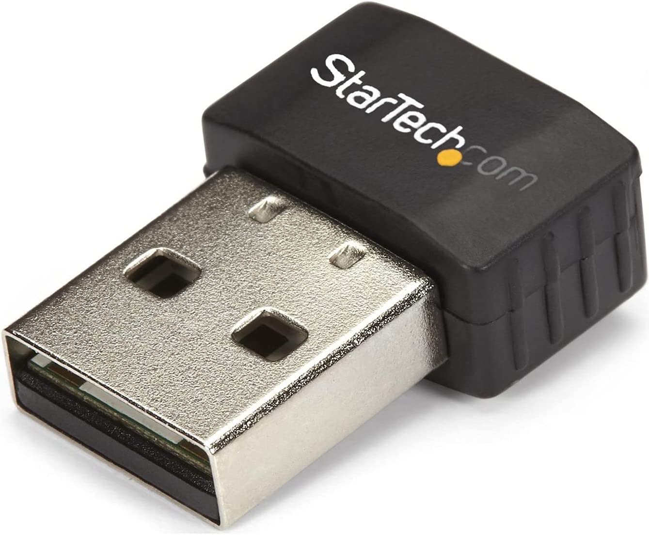 StarTech.com Wireless USB WiFi Adapter – Dual Band AC600 Wireless Dongle - 2.4GHz / 5GHz - 802.11ac Wi-Fi Laptop Adapter (USB433ACD1X1)