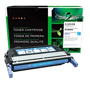 Clover imaging group Clover Remanufactured Toner Cartridge Replacement for HP Q6461A (HP 644A) | Cyan 12,000 Cyan