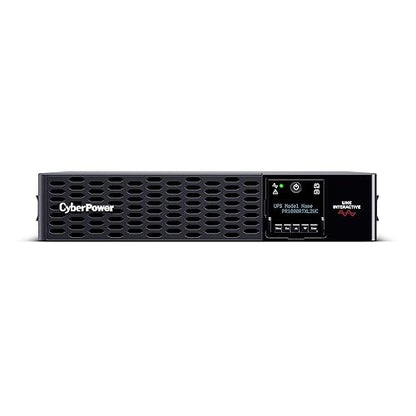 CyberPower PR1000RTXL2UC Smart App Sinewave UPS System, 1000VA/1000W, 8 Outlets, 2U Rack/Tower, AVR, Cloud, EBM Option Expandable 1000VA