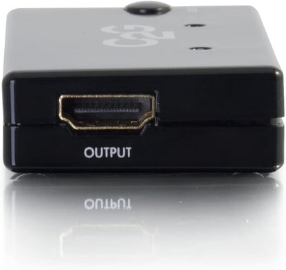 C2g/ cables to go C2G HDMI Switch, HDMI Selector Switch, 2 Port, Supports 1080p, Cables to Go 40349