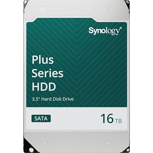 Synology HAT3310-16T [16TB 3.5 SATA 7,200 RPM/NAS Grade HDD (MTTF 1.2 Million Hours) / 3 Year Warranty] Domestic Authorized Dealer Field Lake Product 16TB NAS Grade