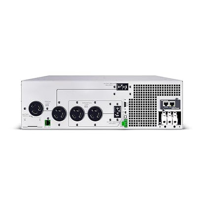 CyberPower OL6KRTHDL High-Density Smart App Online Sinewave UPS Battery Backup and Surge Protector with Long Run Time, Double Conversion Topology, 6000VA/6000W, 4 Outlets, 3U, Pre-Installed RMCARD205