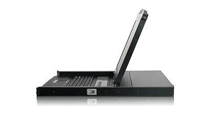 IOGEAR Rackmount 8-Port KVM Switch Console with 17-inch TFT LCD Active Matrix Monitor, Keyboard and Touchpad with 1 USB Cable 1 USB Cable 8-port