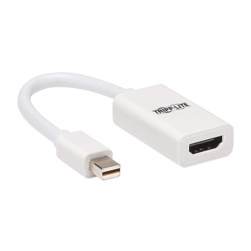 TRIPP LITE P137-06N-HDR-W Tripp Lite Mini DisplayPort to HDMI 4K Active Adapter with HDR - M/F, 4K @ 60 Hz, DP 1.2, HDMI 2.0, White,