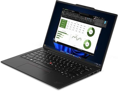 Lenovo ThinkPad X1 Carbon Gen 13 Aura Edition Ultrathin, Intel Ultra 7 258V, 14" 2.8K (2880 x 1800), OLED, AG/AR, 32GB DDR5, 2TB SSD Gen 5, 1080p IR Camera, WiFi 7.0, Win 11 Pro - Black