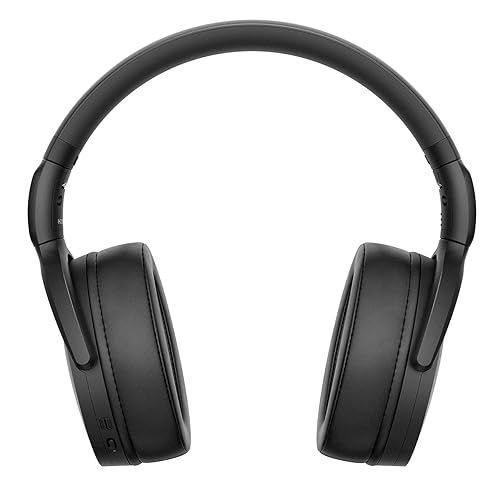 Sennheiser HD 350BT Bluetooth 5.0 Wireless Headphone - 30-Hour Battery Life, USB-C Fast Charging, Virtual Assistant Button, Foldable - Black Black Headphone