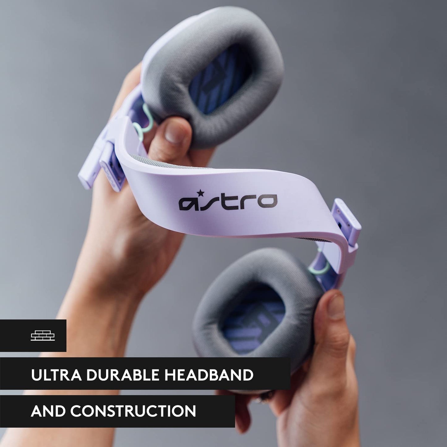 Astro gaming Astro A10 Gaming Headset Gen 2 Wired Headset - Over-Ear Gaming Headphones with flip-to-Mute Microphone, 32 mm Drivers, for Xbox Series X|S, Xbox One, Playstation 5/4, Nintendo Switch, PC, Mac -Lilac Lilac Gen 2 Cross Platform Headset Only