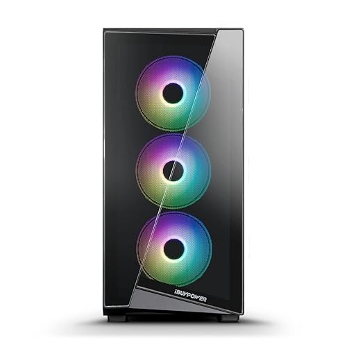 iBUYPOWER SlateMR Gaming PC Computer Desktop SlateMRI7N46T01 (Intel Core i7 13700F, RTX 4060Ti 8GB, 16GB DDR5 5200, 1TB NVMe SSD, Windows 11 Home) i7 13700F | RTX 4060Ti 8GB