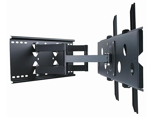 Monoprice Titan Series Full-Motion Articulating TV Wall Mount Bracket for TVs 32in to 60in Max Weight 175 lbs Extension Range of 5.0in to 20.0in VESA Up to 750x450 Works with Concrete & Brick Full Lrg - 32"- 60"