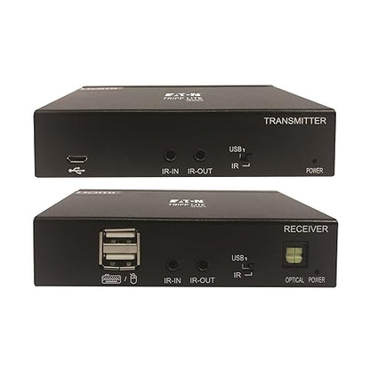 Tripp Lite DisplayPort Over Cat6 Ethernet Extender, Transmitter/Receiver Kit, Up to 230 Feet / 70 Meters, 4K@60Hz Video, 4:4:4, Power Over Cable, TAA Compliant (B127A-1A1-BDBDA)
