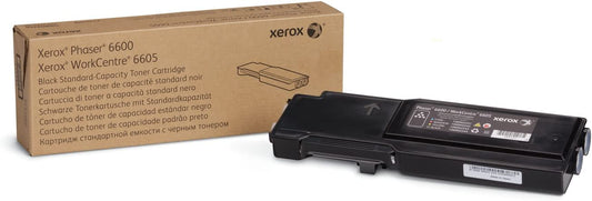 Xerox Phaser 6600/ WorkCentre 6605 Black Standard Capacity Toner-Cartridge (3,000 Pages) - 106R02244 Standard Capacity Black 1 Pack