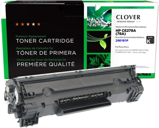 Clover imaging group Clover Remanufactured Toner Cartridge | HP 78A | CE278A | Black
