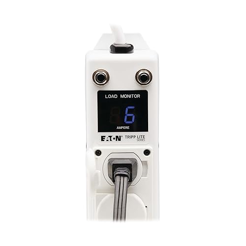Tripp Lite Eaton Medical Hospital Power Strip for Patient Care Vicinity, UL 1363A Certified, 6 Outlets + 15ft Cord, Cart & IV Pole Mount Option, (PS-615-HG-OEMLM) 6 Outlets / 15 Foot Cord