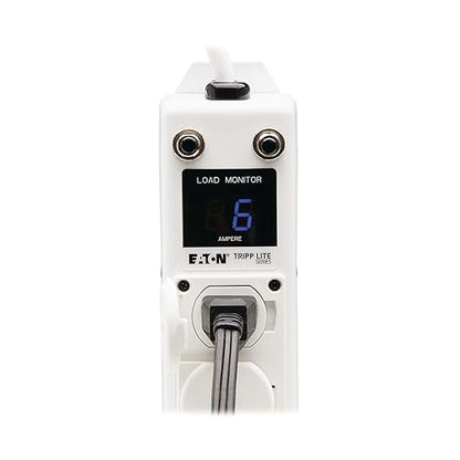 Tripp Lite Eaton Medical Hospital Power Strip for Patient Care Vicinity, UL 1363A Certified, 6 Outlets + 15ft Cord, Cart & IV Pole Mount Option, (PS-615-HG-OEMLM) 6 Outlets / 15 Foot Cord